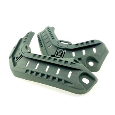 Кріплення Рейки на шолом каску FAST + планка Пікатіні + кріплення Wing-Loc, Олива