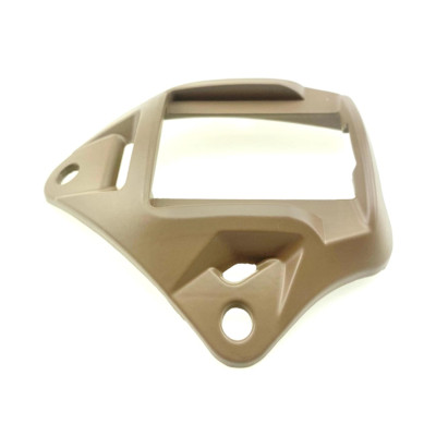 Металевий кронштейн платформа кріплення шрауд NVG Mount зірка на шолом,  Койот