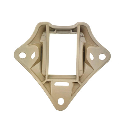 Металевий кронштейн платформа кріплення шрауд NVG Mount зірка на шолом,  Койот