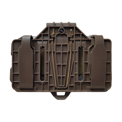 Тактичний тримач/кріплення, чохол/холдер для мобільного телефону на систему Molle TAN