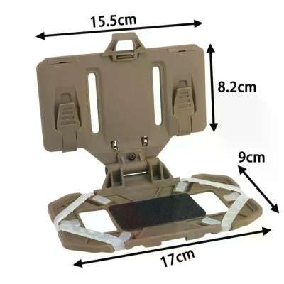 Тактичний тримач/кріплення, чохол/холдер для мобільного телефону на систему Molle TAN