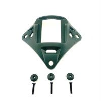 Металевий кронштейн платформа кріплення шрауд NVG Mount зірка на шолом, Олива