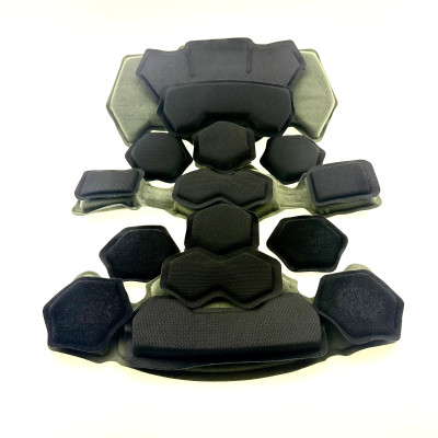 Протиударні м'які подушки з ефектом пам'яті для шолома (каски) FAST Mich GEN4 Olive