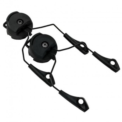 Адаптер ACM Headset Helmet Rail (black) для навушників Howard Leight Impact Sport