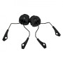Адаптер ACM Headset Helmet Rail (black) для навушників Howard Leight Impact Sport