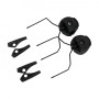 Адаптер ACM Headset Helmet Rail (black) для навушників Howard Leight Impact Sport