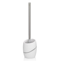 Йоршик для унітазу KELA Talus, біла, 45х11 см (20304)