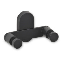 Гачок подвійний KELA Alessio, чорний, 10х5 см (22748)