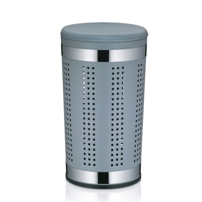 Корзина для білизни з сидінням KELA Sevilla, світло-сірий, 60.5х35 см (21819)