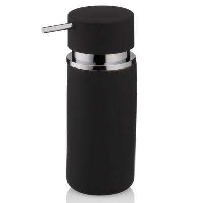Дозатор для рідкого мила KELA Per, чорний, 300 мл (20421)