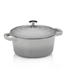 Каструля чавунна з кришкою KELA Calido, 26 см 4,6 л (12607)