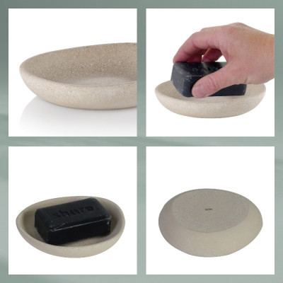 Мильниця KELA Roda, бежева, 12х11х2.5 см (23678)