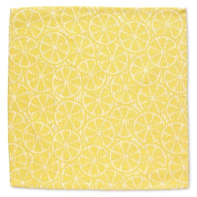 Серветка сервірувальна KELA Citrus. жовта. 40x40 см (12464)