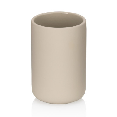 Стакан для зубних щіток KELA Sana, бежевий, 11.5х8 см (23950)