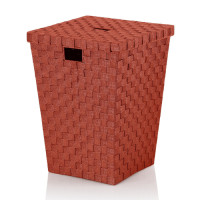 Корзина для білизни KELA Alvaro, червона глина, 40х40х52 см (24564)