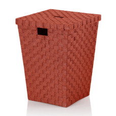 Корзина для білизни KELA Alvaro, червона глина, 40х40х52 см (24564)