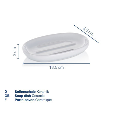 Мильниця KELA Isabella, зелене листя, 13.5х8.5х2 см (22005)