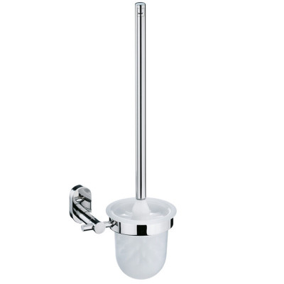 Йоршик для унітазу настінний KELA Lucido, сріблястий, 43х15 см (22696)