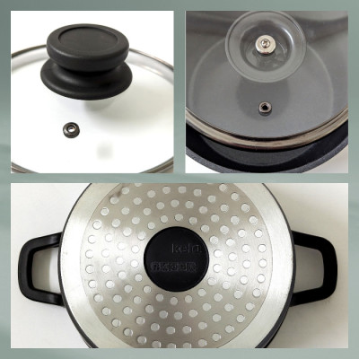 Каструля з кришкою KELA Atura, 20 см, 1.7 л (15170)