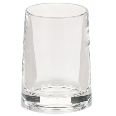 Стакан для зубних щіток KELA Sinfonie, прозорий, 9.5х7.5 см (18495)