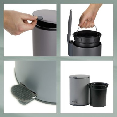 Відро для сміття  KELA Mats 3 л (23610)