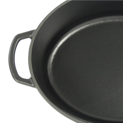 Гусятница чугунная с крышкой KELA Calido, 36х29х15 см. 9,3 л (12474)