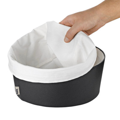 Кошик для хліба KELA Grana, 19 см, чорний (12547)