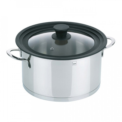 Кришка скляна з силіконовим обідком KELA Concetta, 16-20 см (11440)