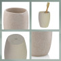 Стакан для зубних щіток KELA Roda, бежевий, 7.5х7.5х10.5 см (23679)