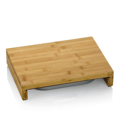 Дошка для нарізання з піддоном KELA Kenina 36х27х7 см (12552)