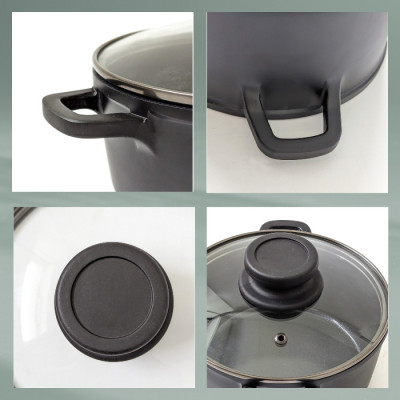 Каструля з кришкою KELA Atura, 16 см, 1 л (15169)