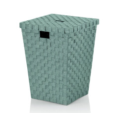 Корзина для білизни KELA Alvaro, зелена липа, 40х40х52 см (24519)