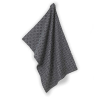 Кухонний рушник KELA Gianna. чорно-білий з візерунком. 70x50 см (12783)