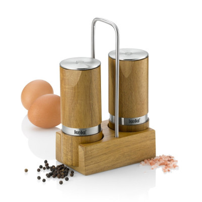 Набір млинків для солі та перцю KELA Kauri, 13x7x19 см (12198)