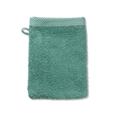 Рушник-рукавичка для обличчя KELA Ladessa, зелений нефрит, 15х21 см (23296)