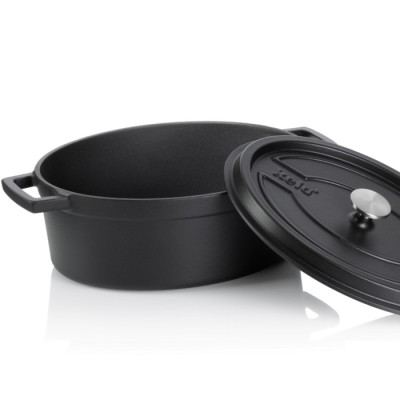 Гусятниця чавунна з кришкою KELA Minero 7,5 л (12433)