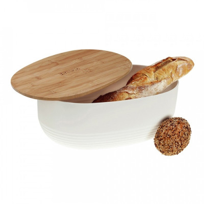 Хлібниця KELA Namur біла (12060)