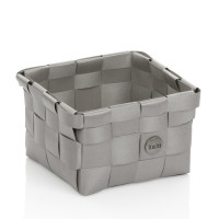 Корзина KELA Neo, серебристо-серая, 15х15х10 см (24470)