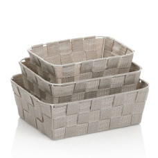 Набір кошиків KELA Alvaro, теракотовий, 3 штуки (24563)