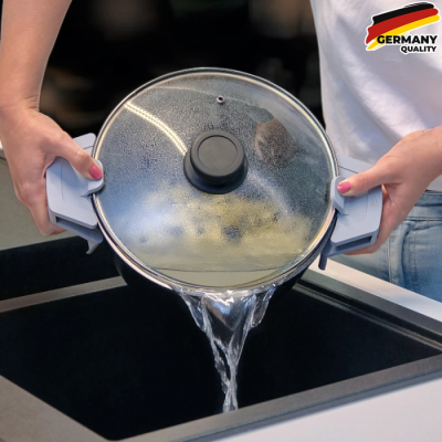 
                            Силіконова накладка на ручку KELA Cali, 11,3х5,5х7,5 см, червона (12870)
                                                    