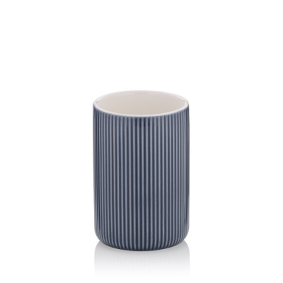 Стакан для зубних щіток KELA Ava, димчасто-синій, 10.5х7.5 см (24425)