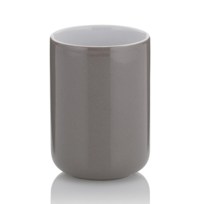 Стакан для зубних щіток KELA Isabella, кашемірово-коричневий, 10х7.5 см (20505)