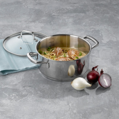 Каструля з кришкою KELA Flavoria, 20 см, 2,4 л (10172)