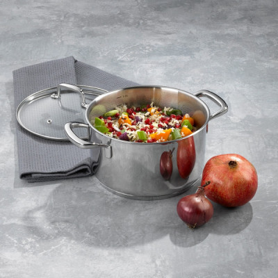 Каструля з кришкою KELA Flavoria, 20 см, 3,2 л (10175)