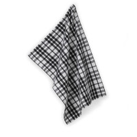 Кухонний рушник KELA Gianna, чорно-білий в клітинку, 70x50 см (12784)