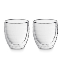 Набір склянок для капучіно з подвійними стінками KELA Cesena, 2 х 200 мл (12411)