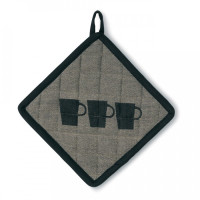 Прихватка KELA Tabea 20х20 см, чашки (11738)