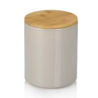 Ємність для зберігання сипучих KELA Cady, Ø14 см, 1,7 л, світло-сіра (15278)