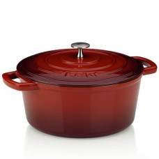 Каструля чавунна з кришкою KELA Calido, 26 см, 5,0 л (11948)