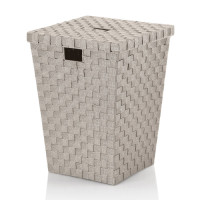 Корзина для белья KELA Alvaro, серебристо-серый, 40х40х52 см (24569)